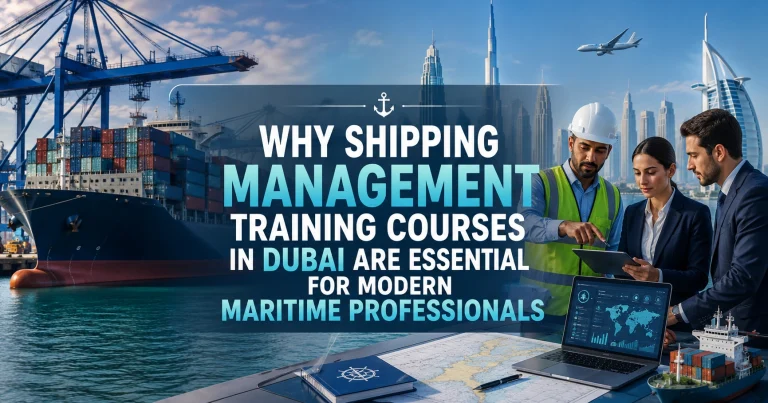 Why Shipping Management Training Courses in Dubai Are Essential for Modern Maritime Professionals
