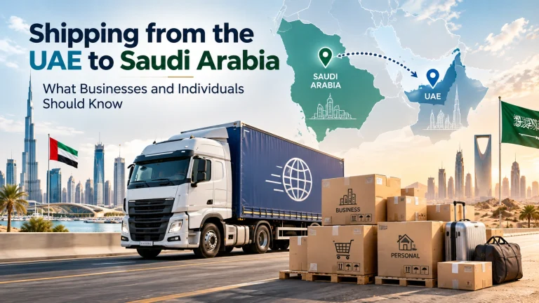 Shipping from the UAE to Saudi Arabia What Businesses and Individuals Should Know